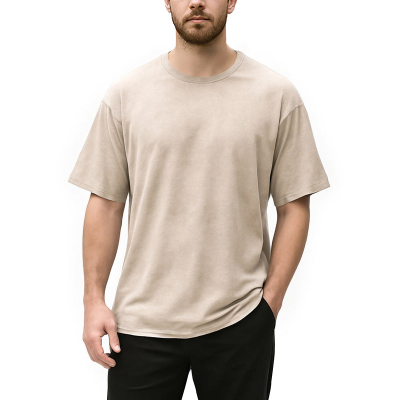Horror Skull Back Washed T-Shirt