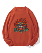 Yakuza Frog Cotton Sweatshirt