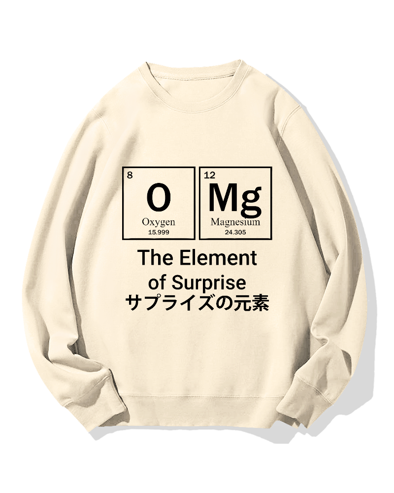 The Element of Surprise Cotton Sweatshirt