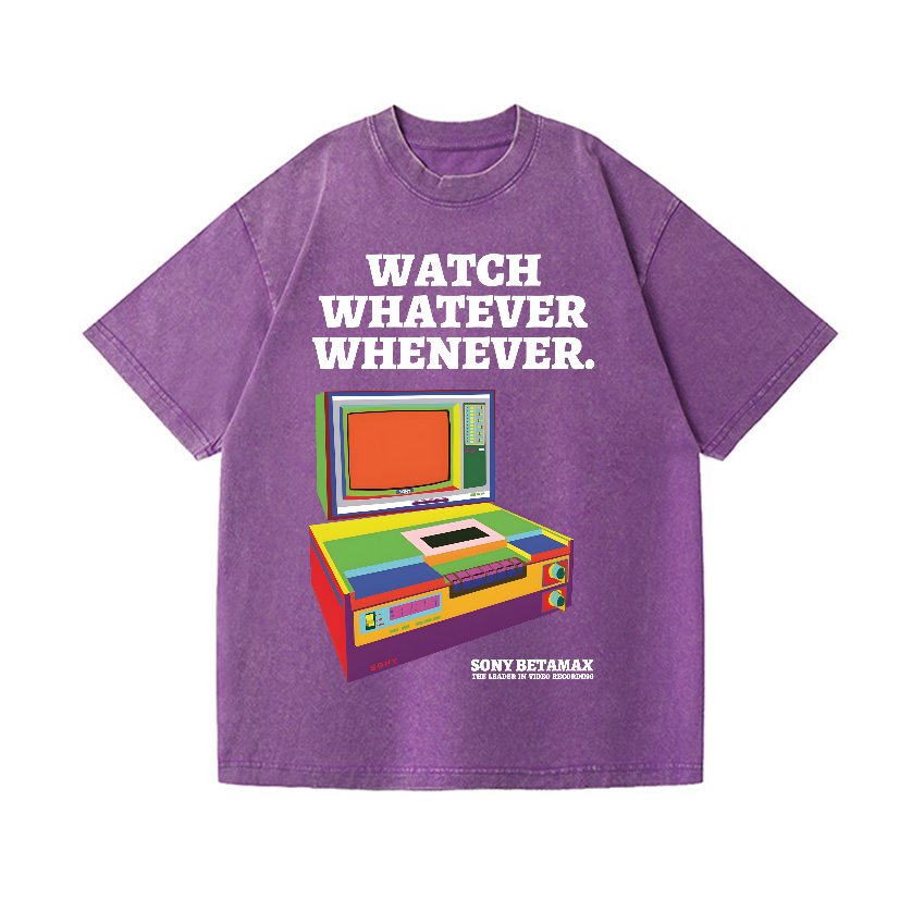 Sony Betamax Vintage Wash Japanese Design T-Shirt