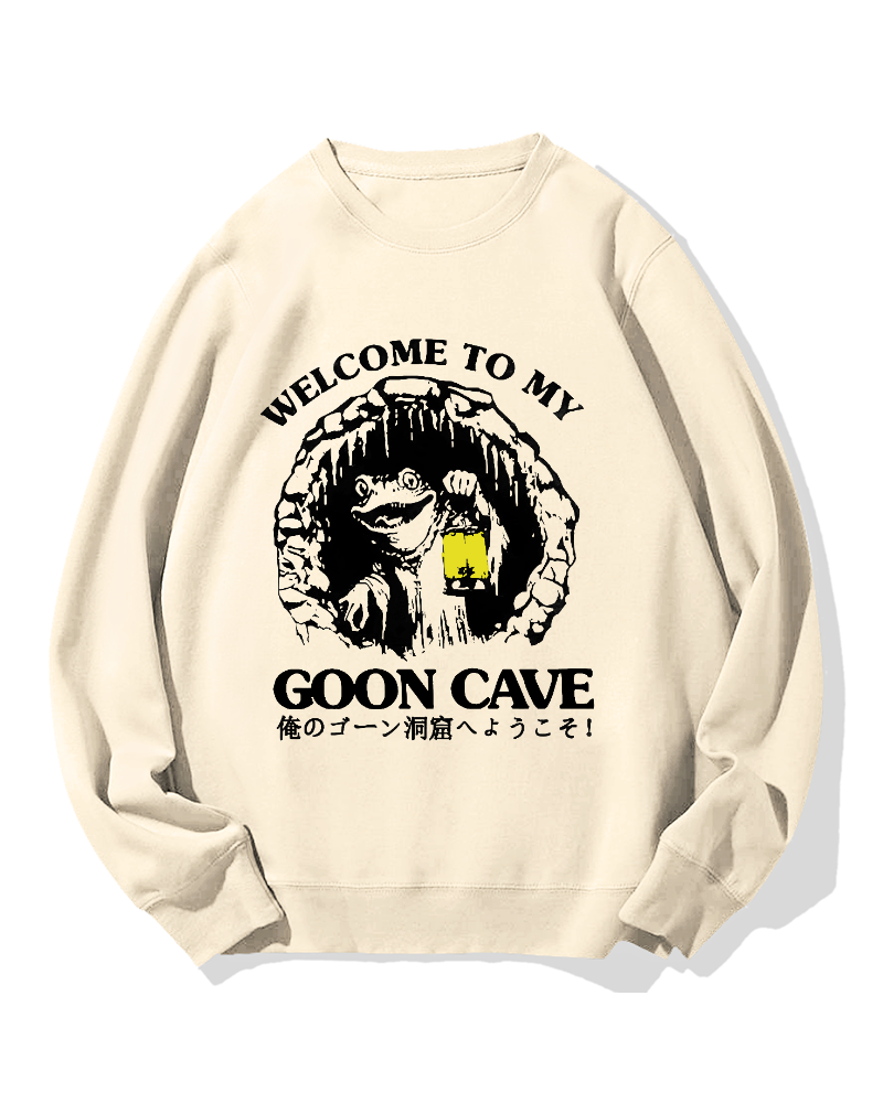 Welcome To My Dwelling Cotton Sweatshirt