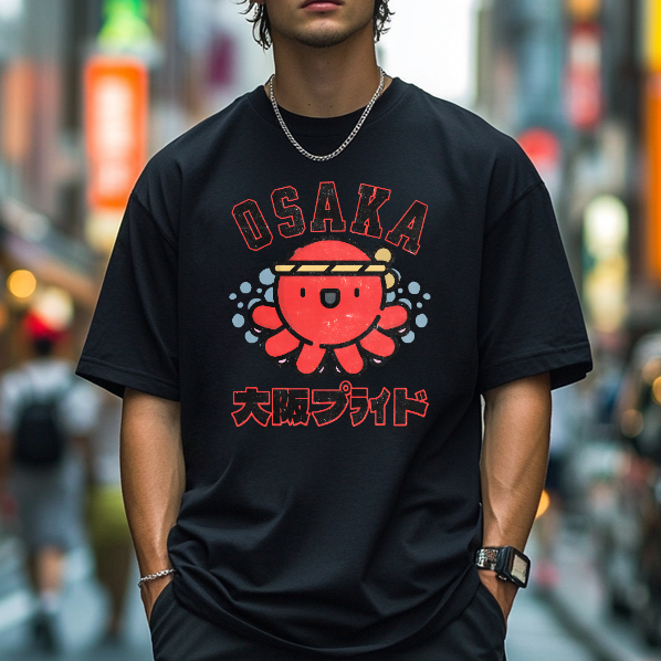 Osaka Octopus Japanese Style Classic Tee