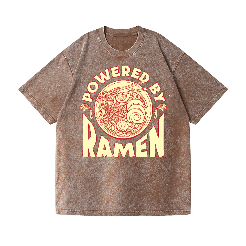 Ramen Vintage Wash Japanese Design T-Shirt