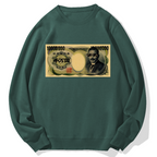 Ten million yen Geek Cotton Sweatshirt