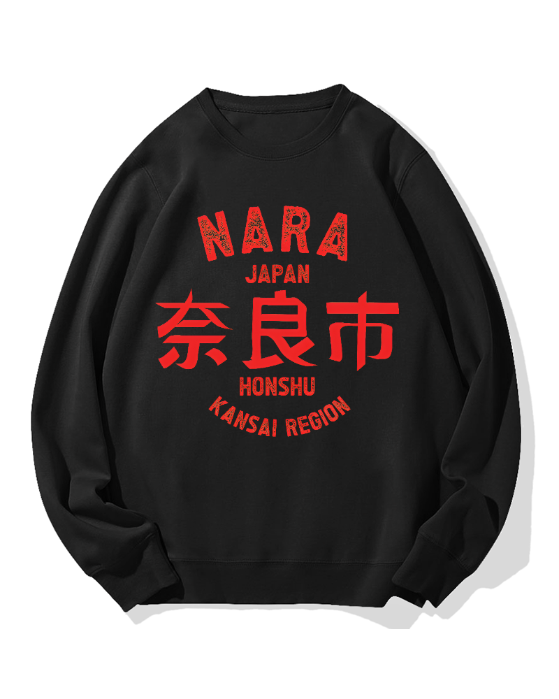 Nara City Cotton Sweatshirt