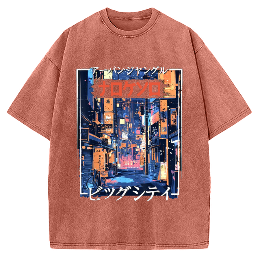 Big City Tokyo Vintage Washed T-shirt