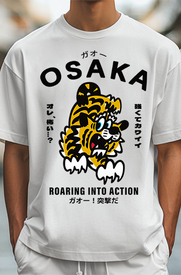 Osaka Tiger Japanese Style Classic Tee