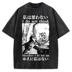 Thinking Kitten Vintage Washed T-shirt