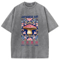 Blue Mushroom Vintage Washed T-Shirt