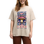 Blue Mushroom Vintage Washed T-Shirt
