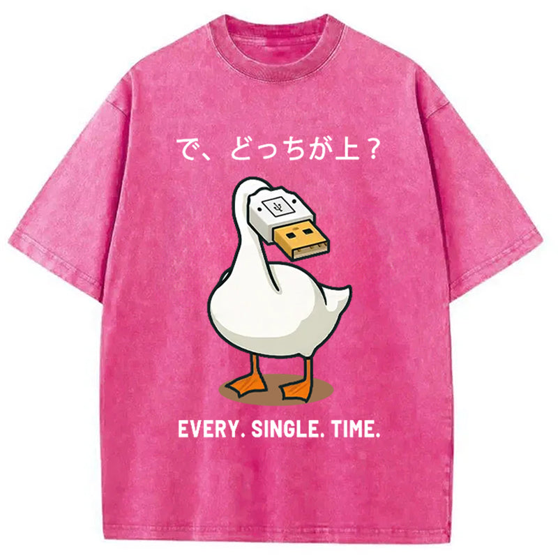 So Which One Is Better Washed T-Shirt