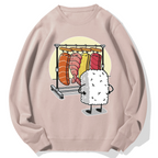 Sushi's Rack Geek Cotton Sweatshirt