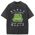 Head Empty Frog Washed Vintage T-Shirt