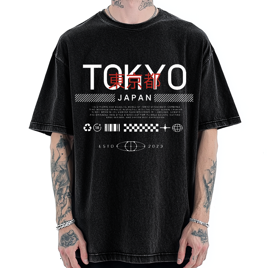 Tokyo Vintage Washed T-shirt