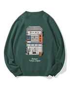 Ramen shop Cotton Sweatshirt