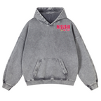 In Sushi We Trust Vintage Washed Cotton Back Art Hoodie