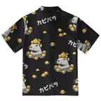 Cute Capybara And Lemon Button-up Shirt
