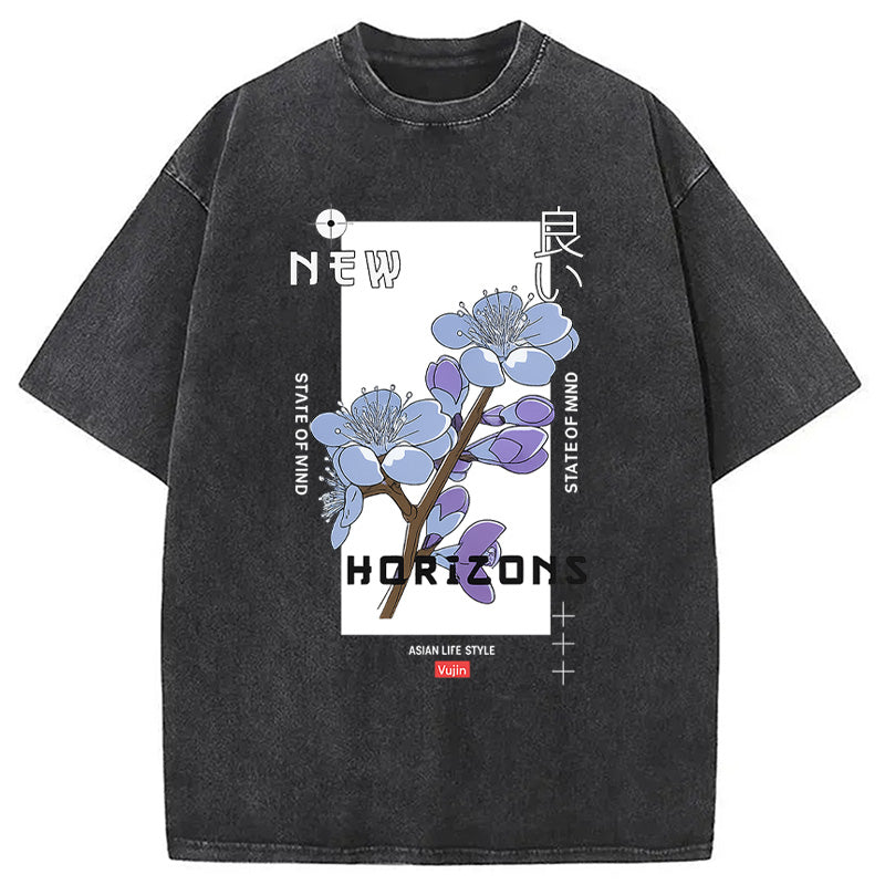 Horizons Japanese Washed T-Shirt