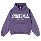 Spaceballs Vintage Washed Thick Cotton Hoodie