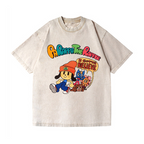 PaRappa the Rapper Vintage Wash Japanese Design T-Shirt