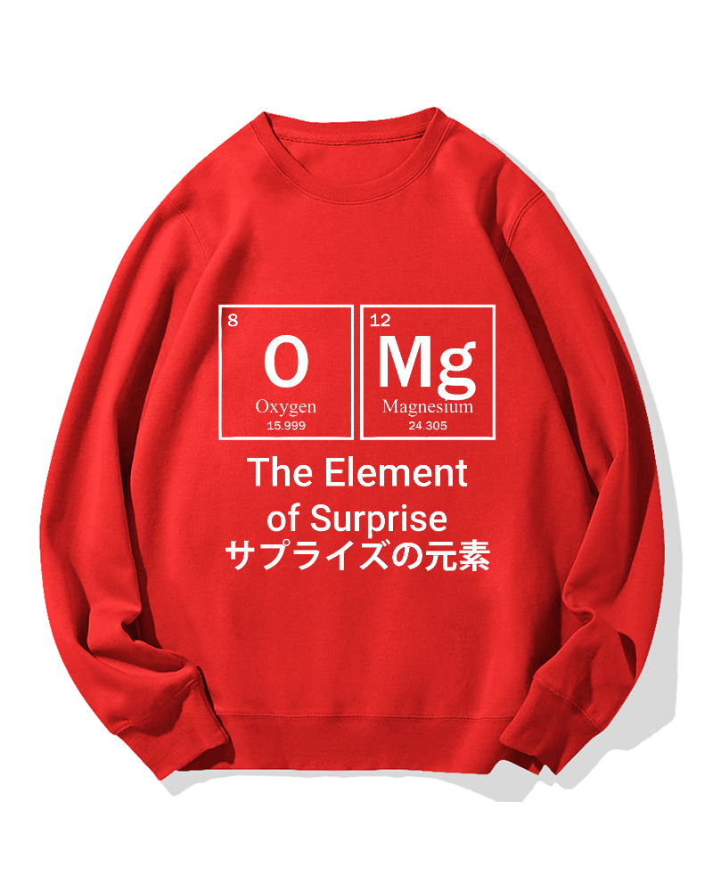 The Element of Surprise Cotton Sweatshirt