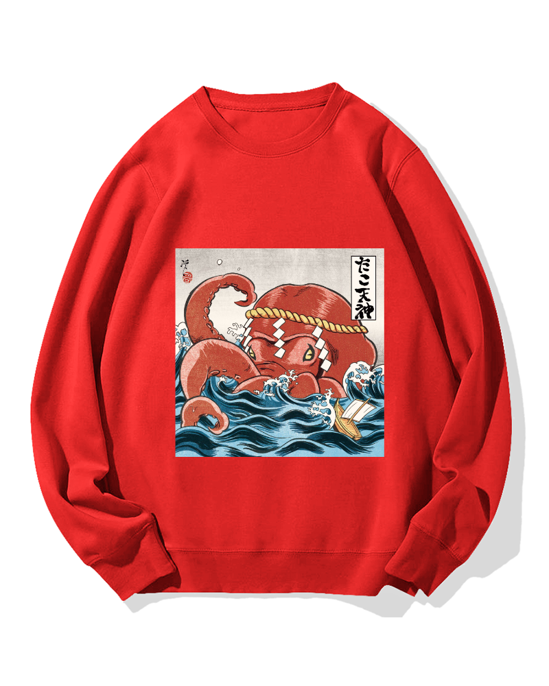 Tako Tenjin Cotton Sweatshirt
