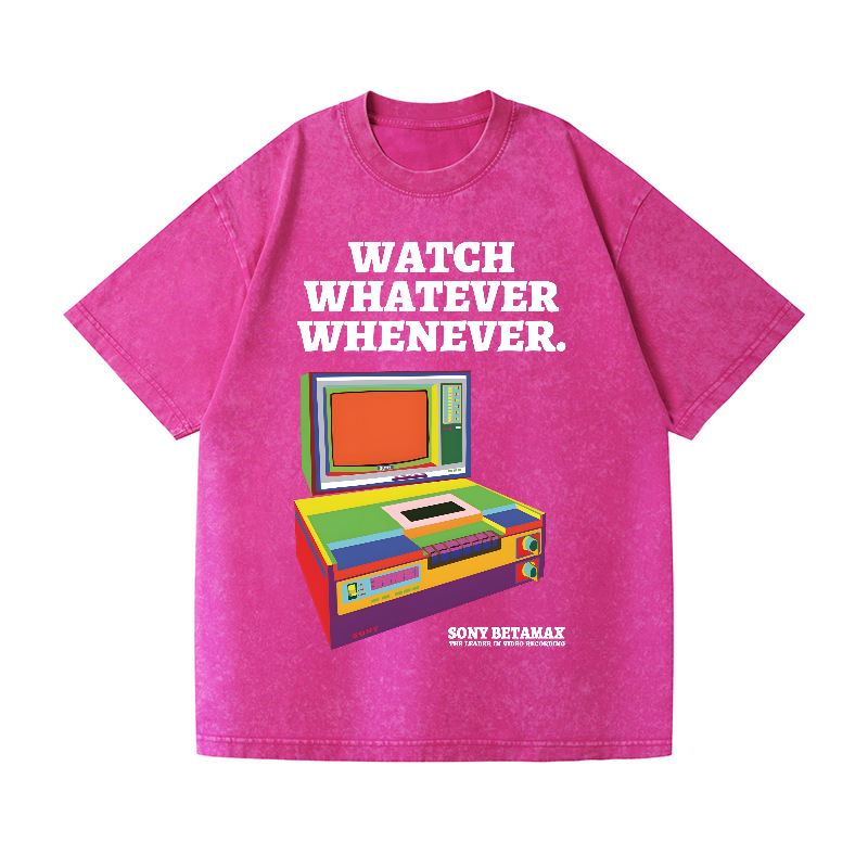 Sony Betamax Vintage Wash Japanese Design T-Shirt