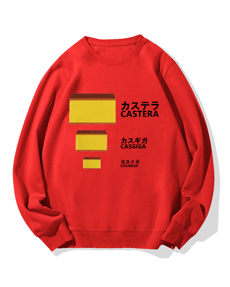 Castera Cake Cotton Sweatshirt