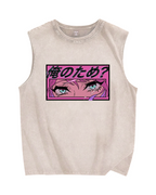 For me? Vintage Distressed Washed Tank Top