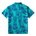 Playful Raccoon Frenzy Aloha Hawaiian Shirt
