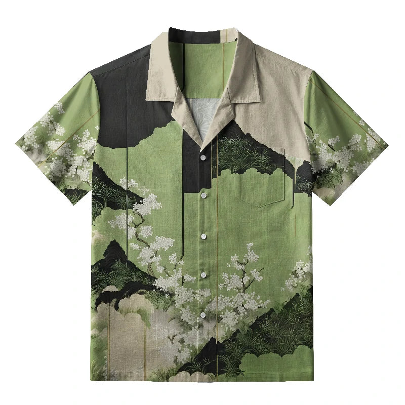Serene Landscape Aloha Hawaiian Shirt