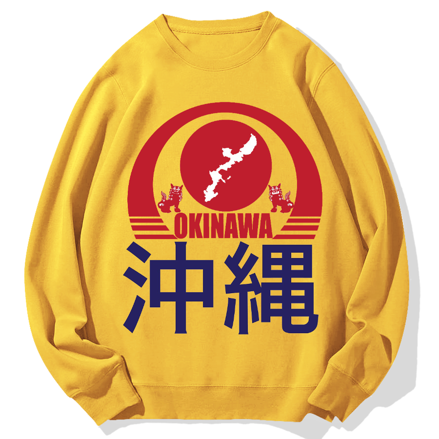 Okinawa Geek Cotton Sweatshirt