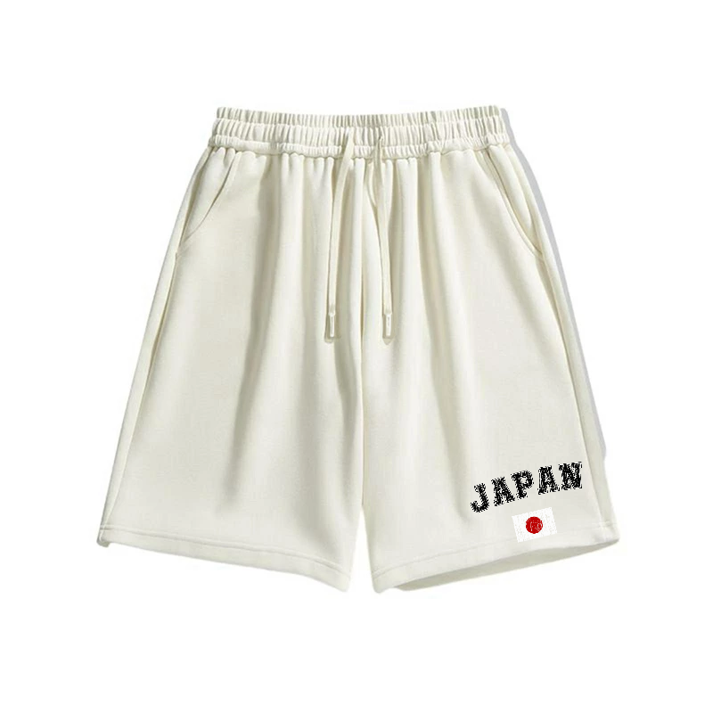Japan Flag Cotton Casual Shorts