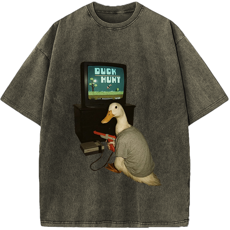 Duck Hunt Vintage Washed T-Shirt