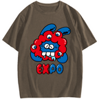 Cute rabbit EXPO Osaka 2025 Cotton casual T-shirt