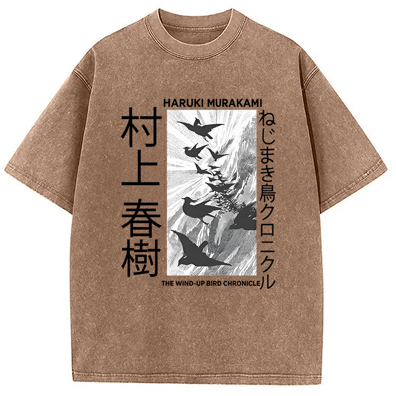 Wind-Up Bird Chronicle Washed T-Shirt
