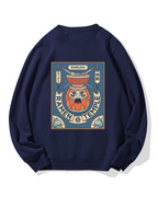Ramen Temple Cotton Sweatshirt