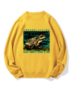Refusing Humans To Return To Frog Cotton Sweatshirt