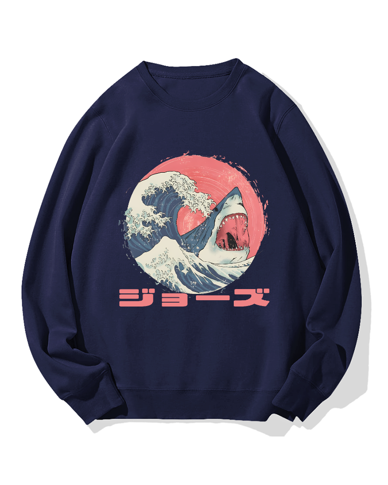Big Shark Cotton Sweatshirt