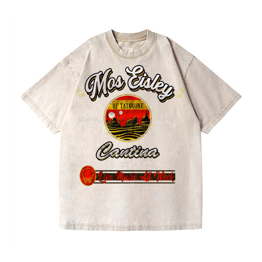 Mos Eisley Cantina Vintage Wash Japanese Design T-Shirt