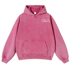 Gecko Vintage Washed Cotton Back Art Hoodie