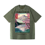 Okada Koichi Vintage Wash Japanese Design T-Shirt
