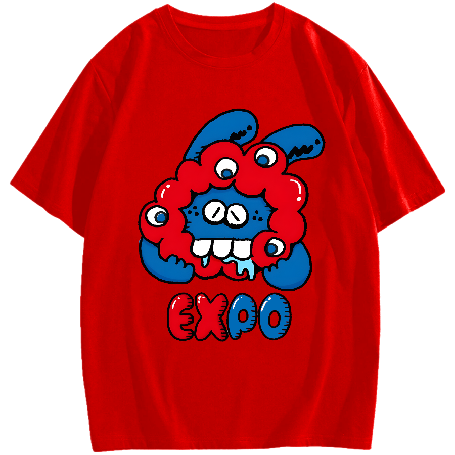 Cute rabbit EXPO Osaka 2025 Cotton casual T-shirt