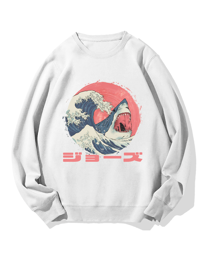 Big Shark Cotton Sweatshirt