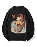 Taco Monster Cotton Sweatshirt