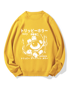 Trippy Horror Cotton Sweatshirt