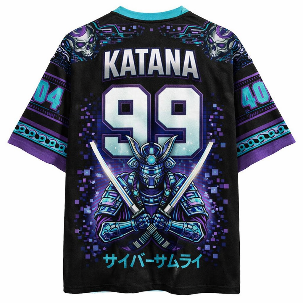 Server Slayer Samurai Jersey Shirts
