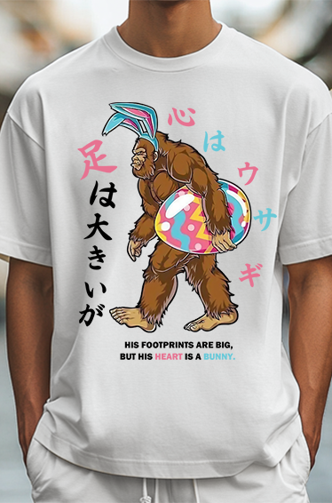 Easter Bigfoot Japanese Style Classic Tee