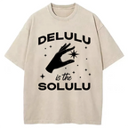 Funny Social Media Meme Washed T-Shirt