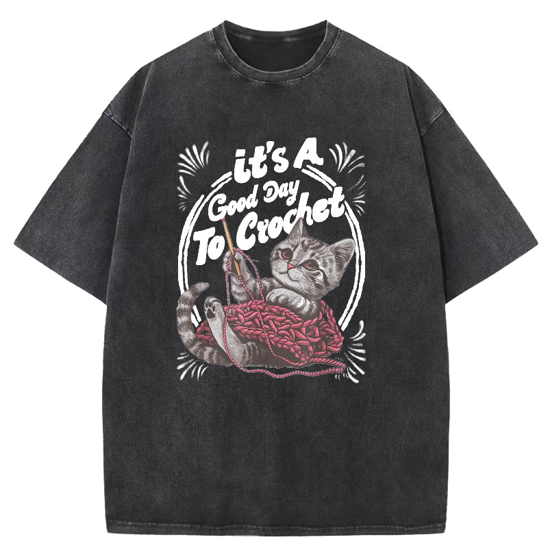 It's A Good Day Washed T-Shirt